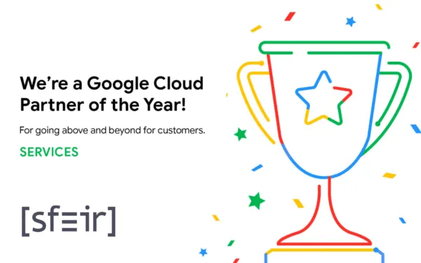SFEIR remporte le prix Google Cloud Services Partner of the Year pour la France